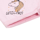 Pink Unicorn Gold Glitters Adjustable and Washable 5 Layer Face Mask
